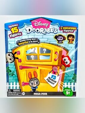 NIB Disney Doorables SERIES 9 Mystery Pack, 15 Figures (2 Exclusive Figures)